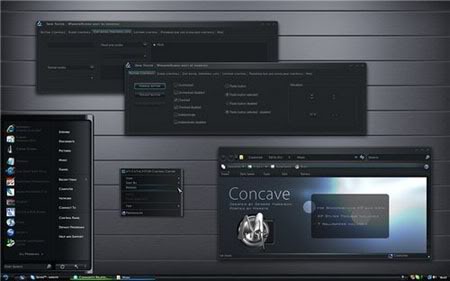 Concave 7 Theme for windows 7