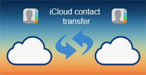 iCloud contact transfer